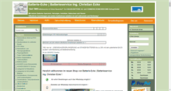 Desktop Screenshot of batterie-ecke.de